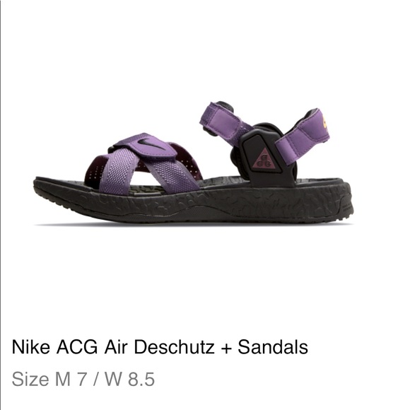 Nike Shoes - Nike ACG Air DESCHUTZ+ sporty sandals unisex M7 W8